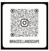 QR code for the Raízes Instagram page